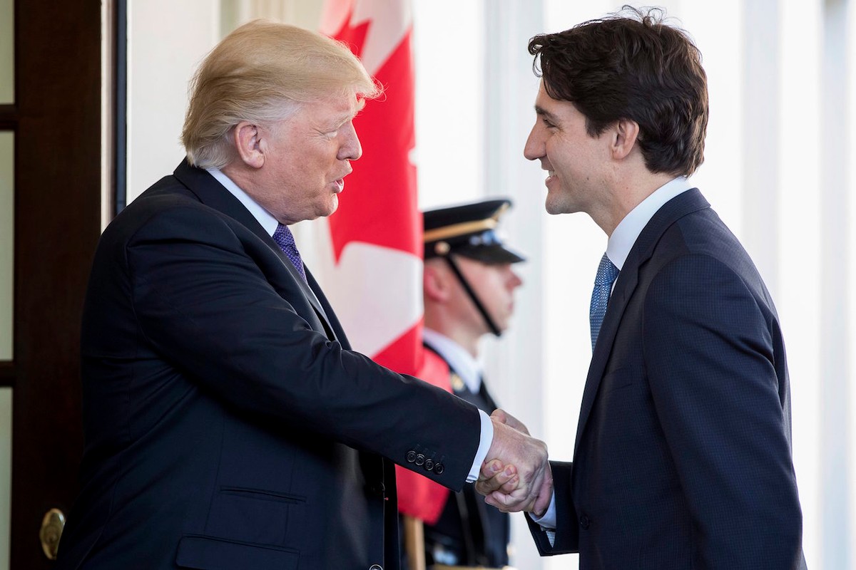 The Definitive Analysis of ‘The Handshake’ Between Donald Trump and Justin Trudeau - VICE