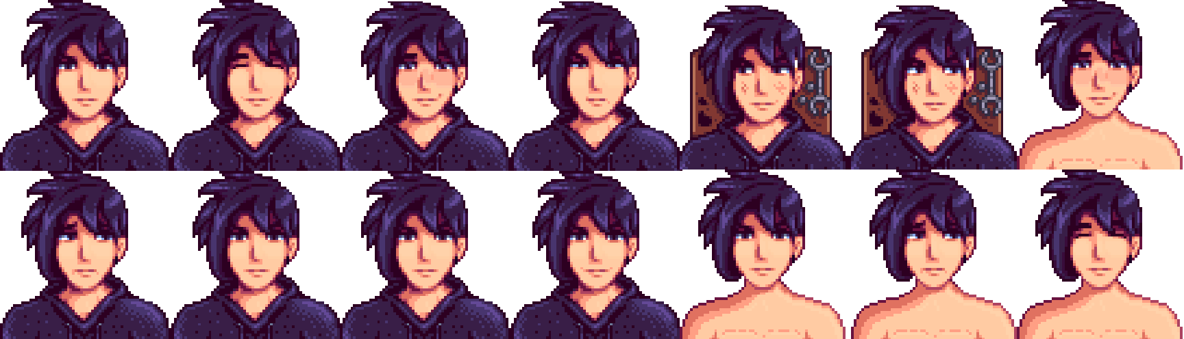 hair mods stardew valley