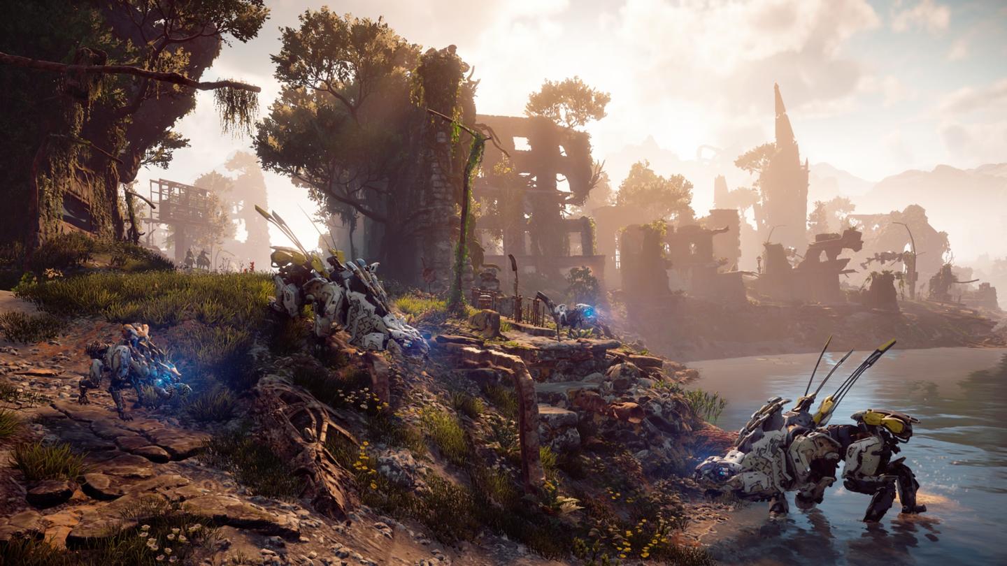 Horizon Zero Dawn Vous Donnera Envie De Vivre Dans Un Monde Post Apocalyptique