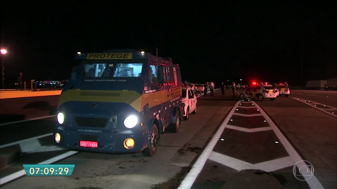 Ataques pesados às transportadoras de dinheiro no Recife e interior de