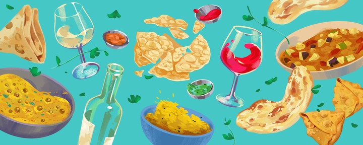 Which Wines to Drink with an Indian Takeaway - MUNCHIES