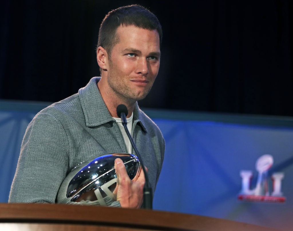 Tom Brady shows off his high-tech Under Armour pajamas