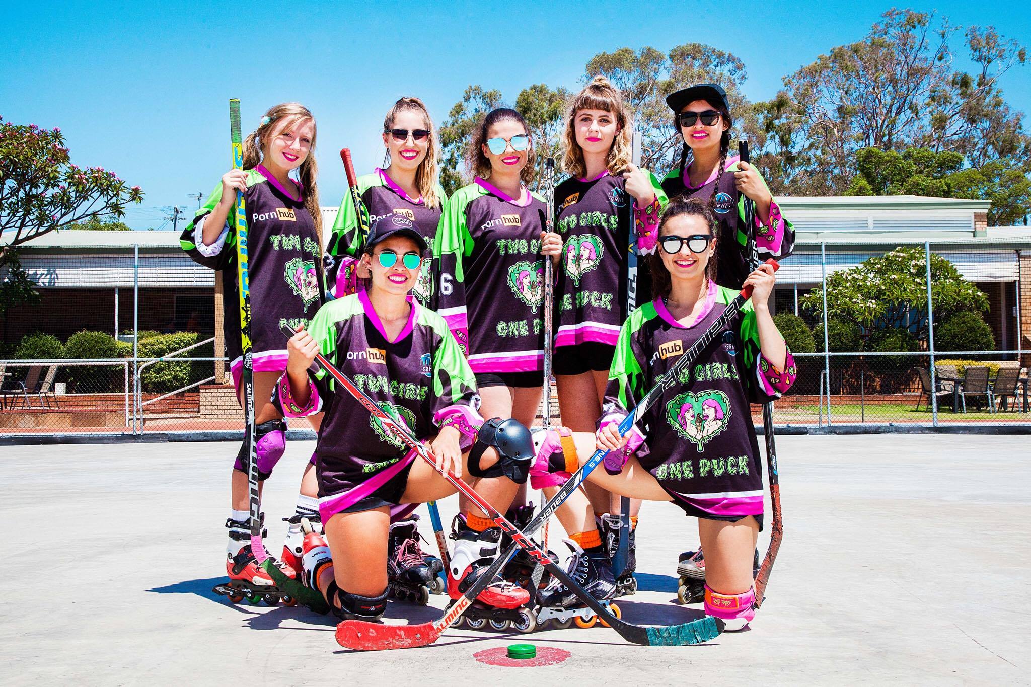 Girls Team - How a Perth Hockey Team Got Sponsored By the World's Biggest Porn Site