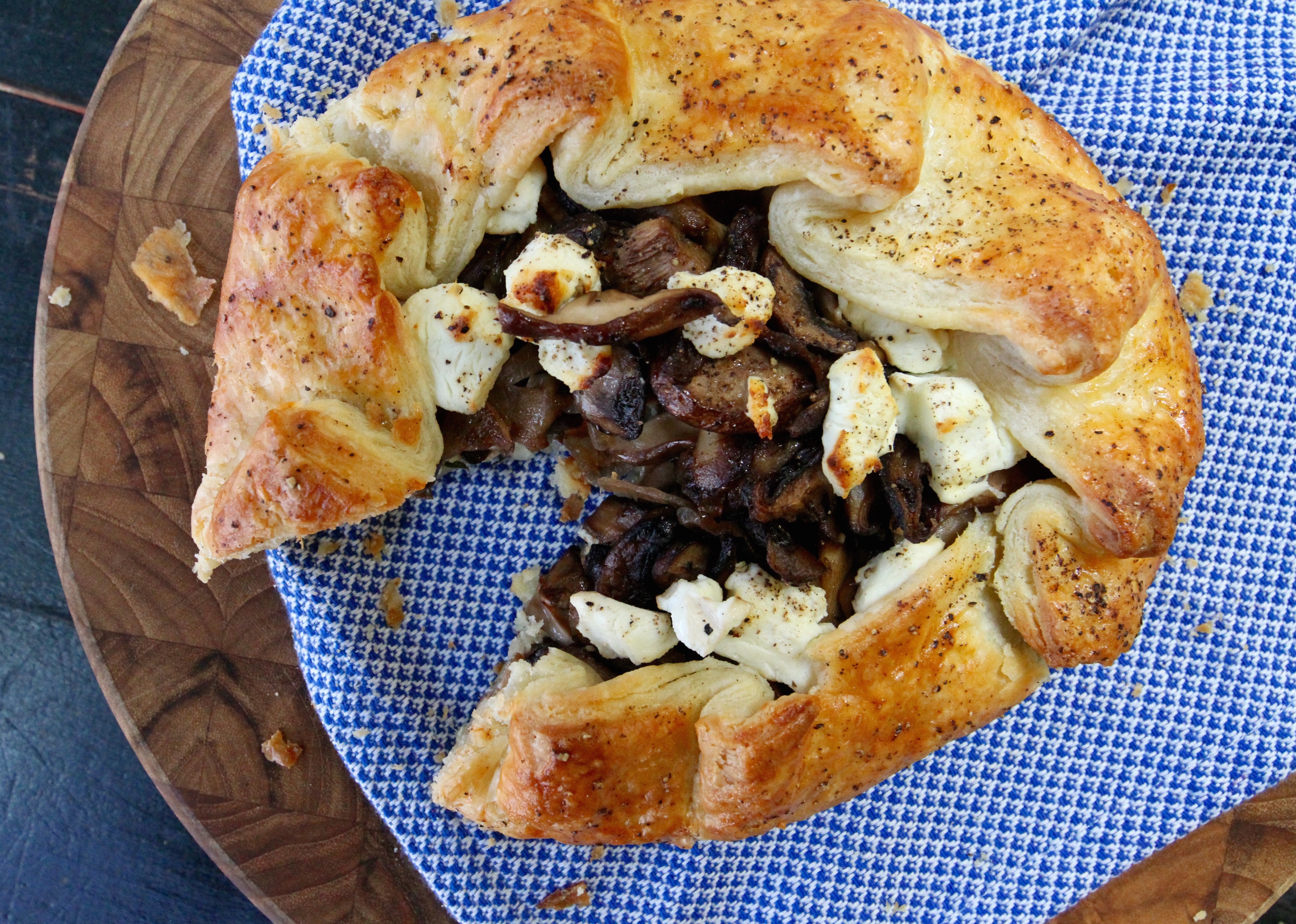 Savory Mushroom Galette