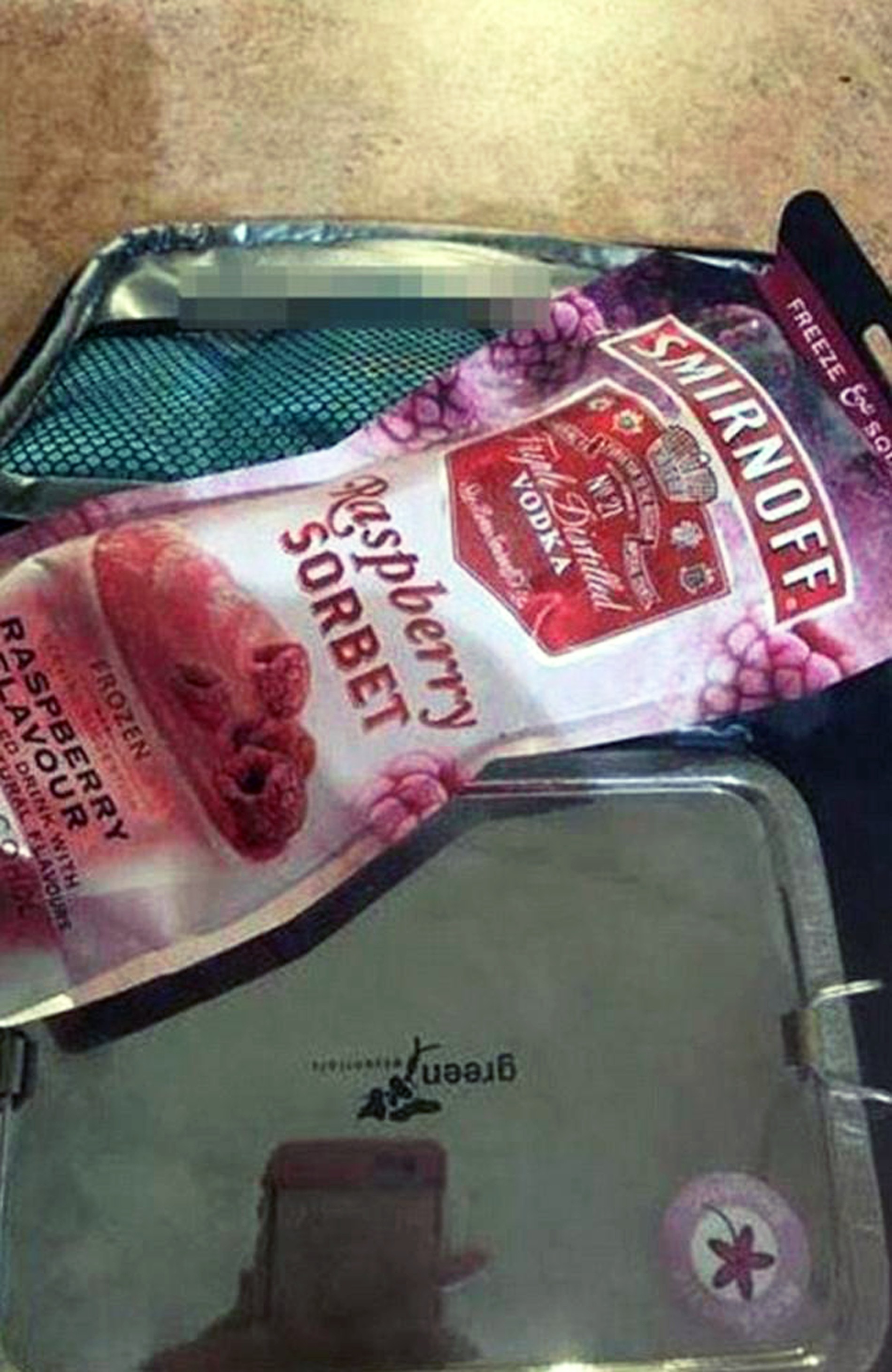 Smirnoff discount frozen pouches