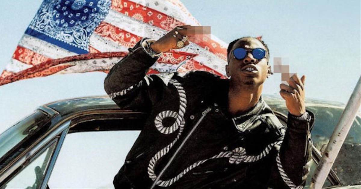 With All Amerikkkan Bada Joey Bada S Message Is Obvious
