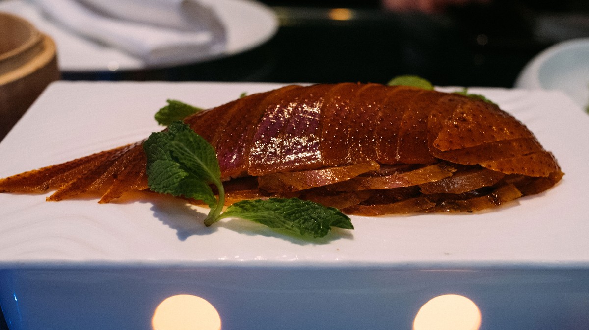 Eating Three Roast Ducks, 15 Duck Feet, 25 Duck Hearts, a Duck Brain