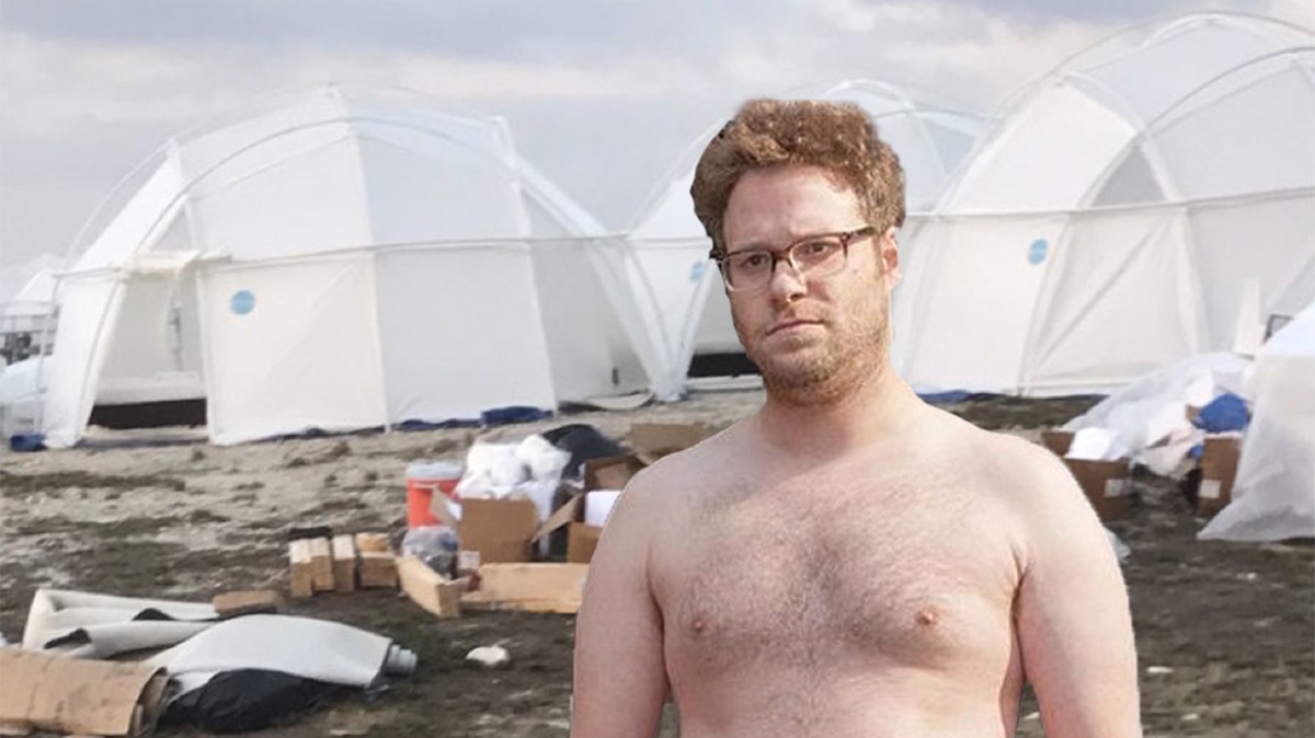 Seth Rogen Is Working on a Movie About a Terrible Music Festival.