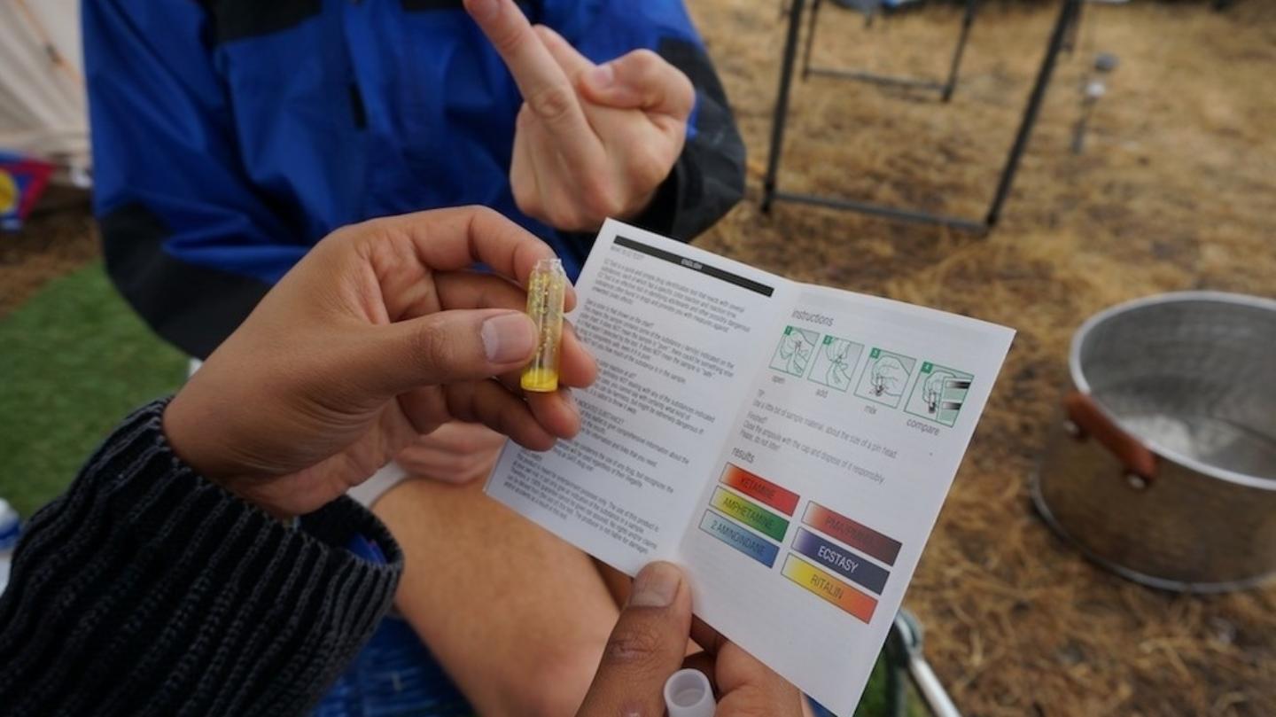 DIY Pill Testing Kits Targeted Toward Groovin the Moo Attendees