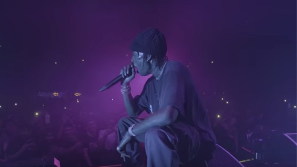Travis Scott Played Goosebumps 14 Times In A Row To Break A World