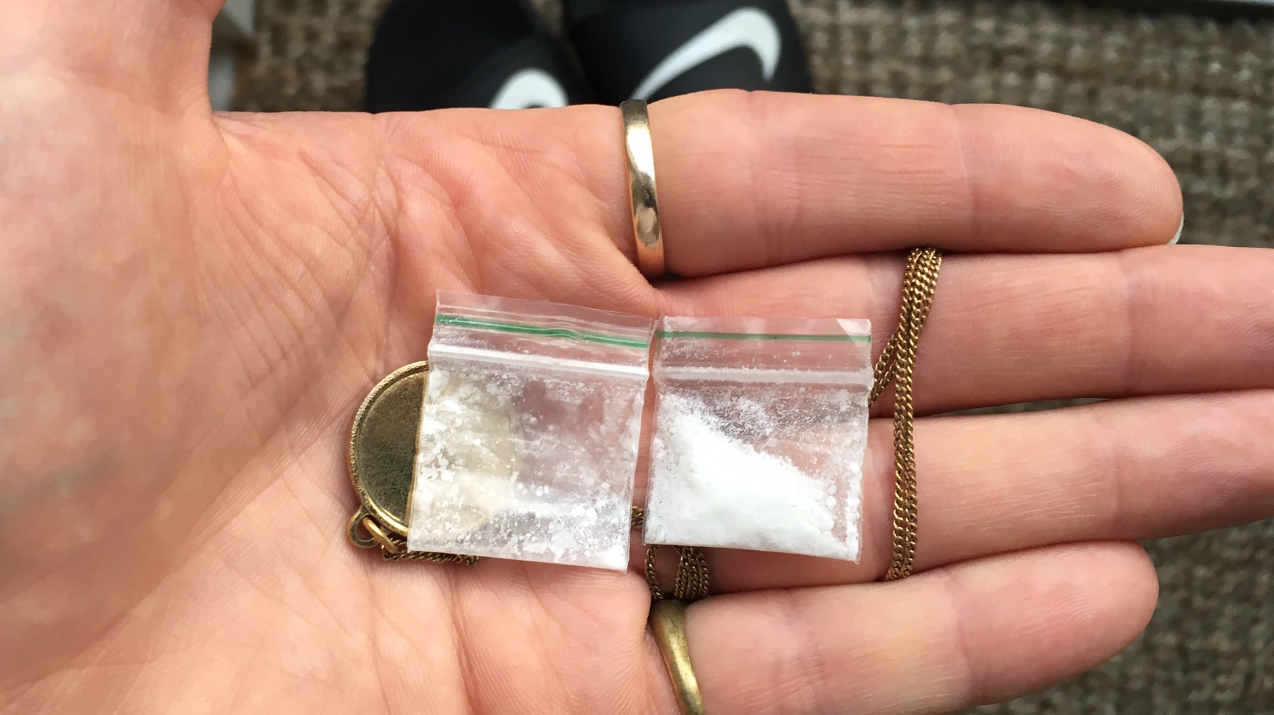 cook half gram coke into crack