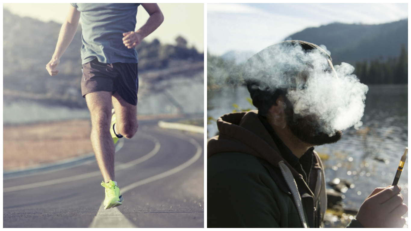 How Does a Runner's High Compare to a Weed High?