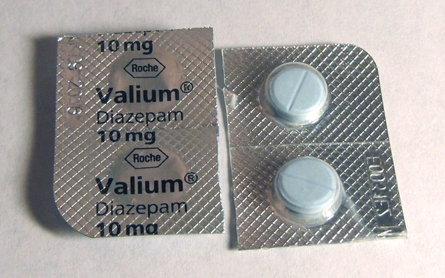 Different milligrams of valium