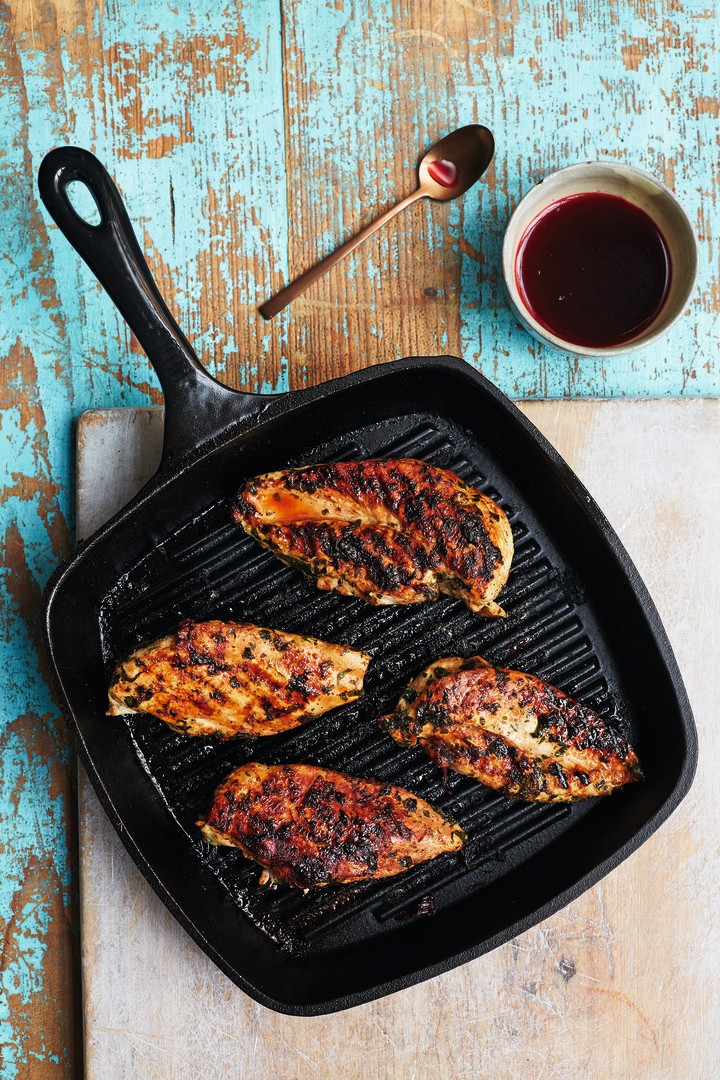 Make the Prettiest Grilled Chicken of Your Life with This Hibiscus