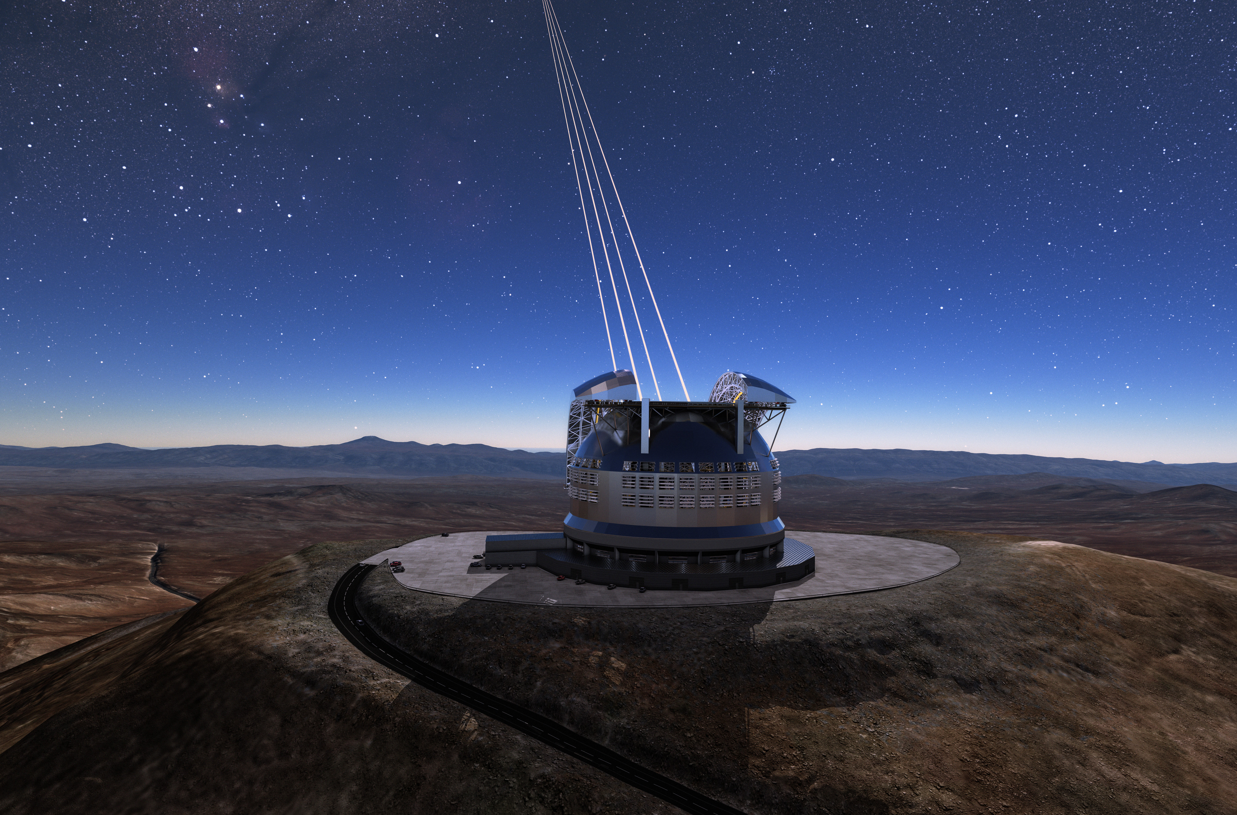 largest earth telescope