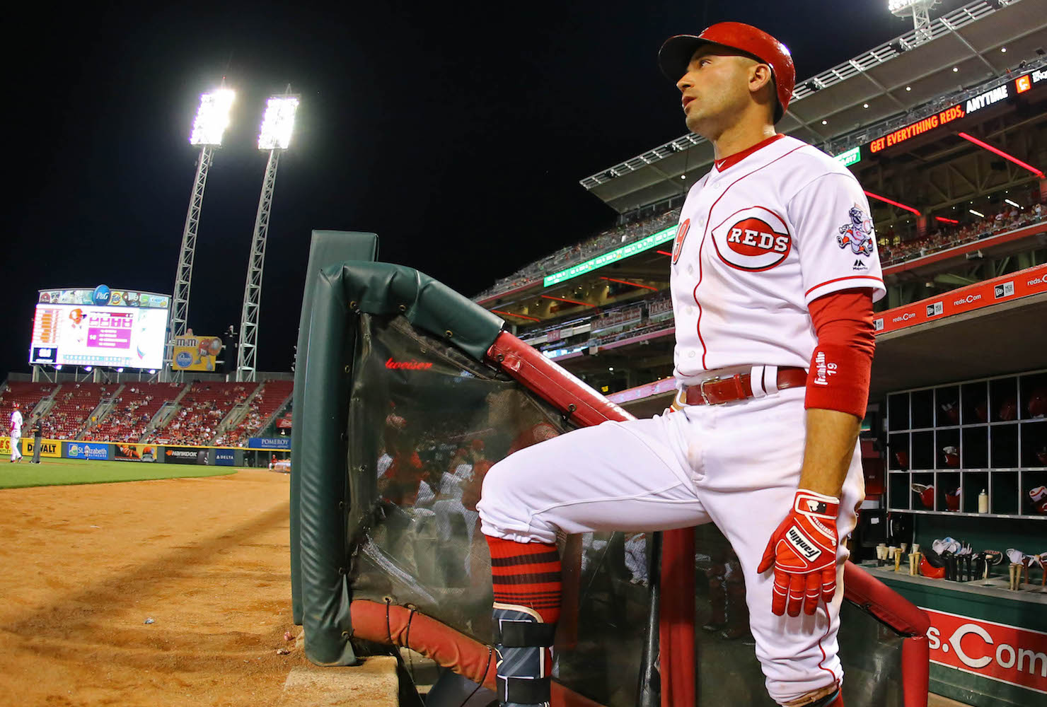 Joey Votto has expressed himself for Reds on field on these occasions