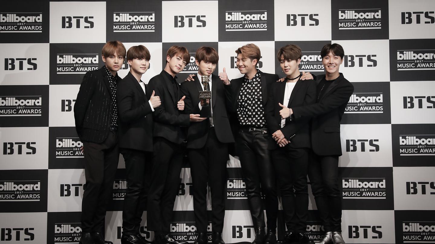 BTS Interview - Jin, Suga, J-Hope, Rap Monster, Jimin, V, and Jungkook on  Billboard Music Awards Win