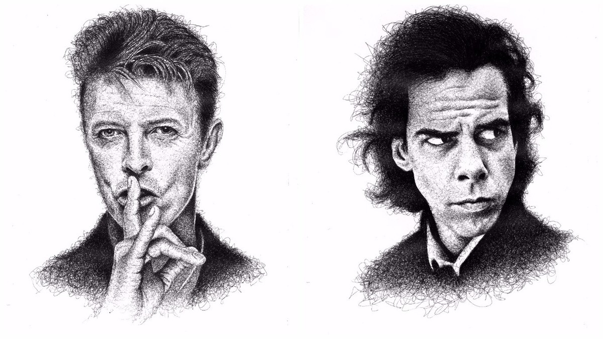 PenandInk Artist Creates Hyperrealistic Drawings of Celebrities