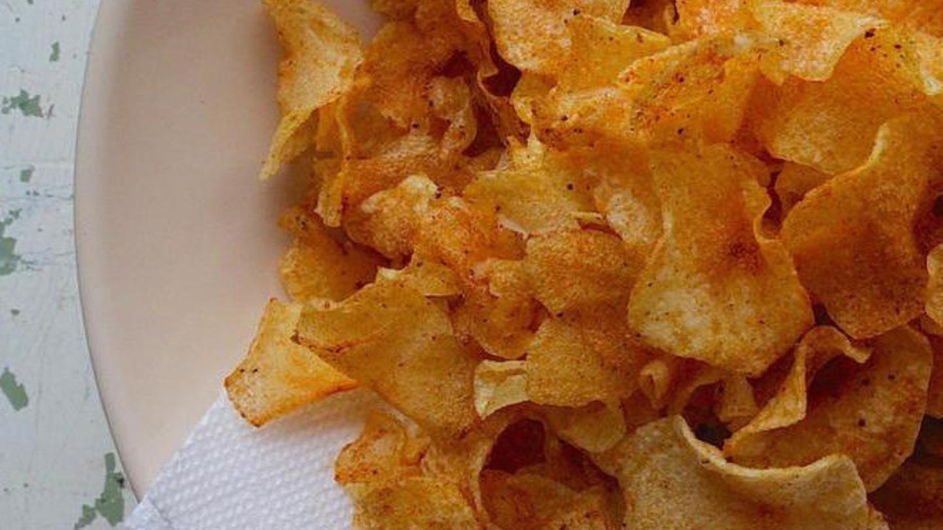 Homemade Old Bay Potato Chips - Girl Likes to Eat