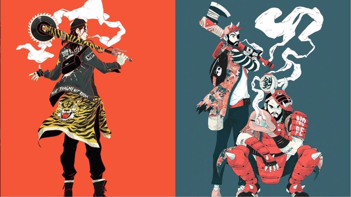 The Samurai Lives on in These Dazzling Digital Drawings