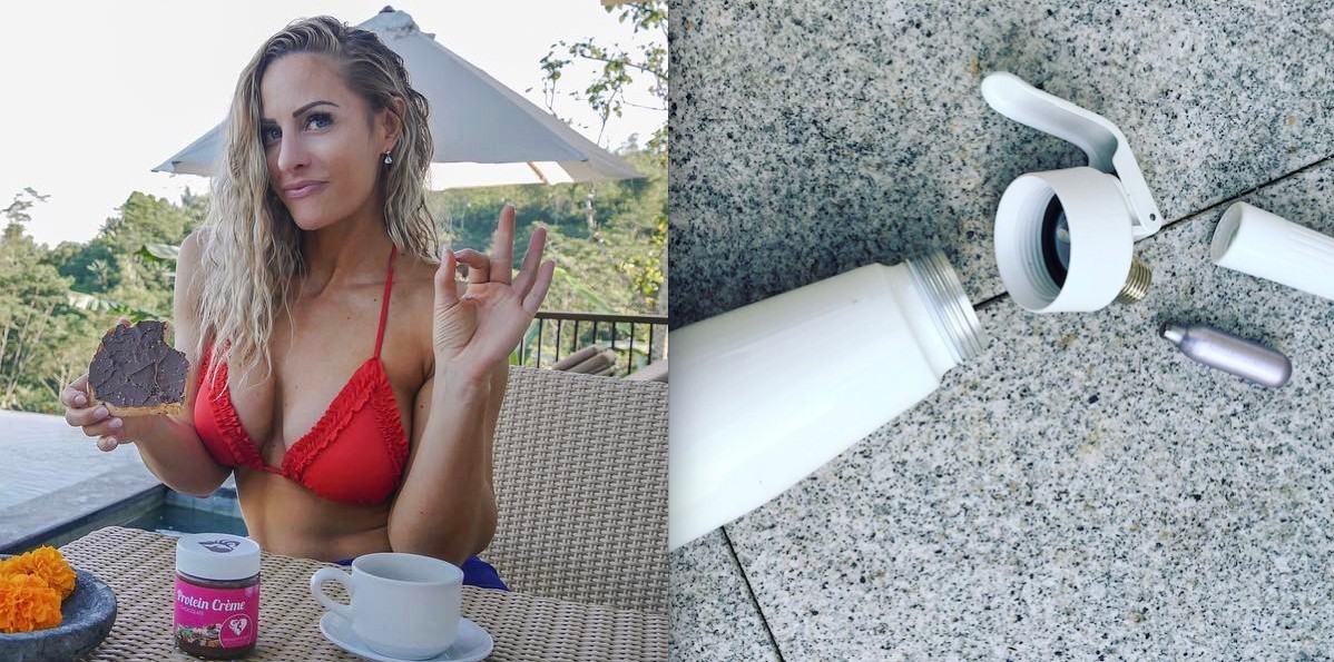 French fitness blogger dies from exploding whipped cream canister