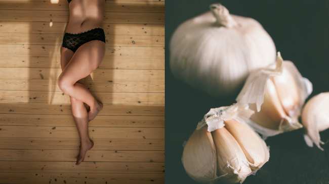 Image result for garlic vargina daily mail