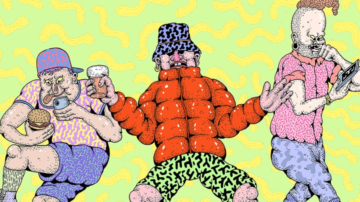 Gambar Kartun Perempuan Hipster Pernik Wallpaper Gambar Kartun Perempuan Hipster Pernik Wallpaper