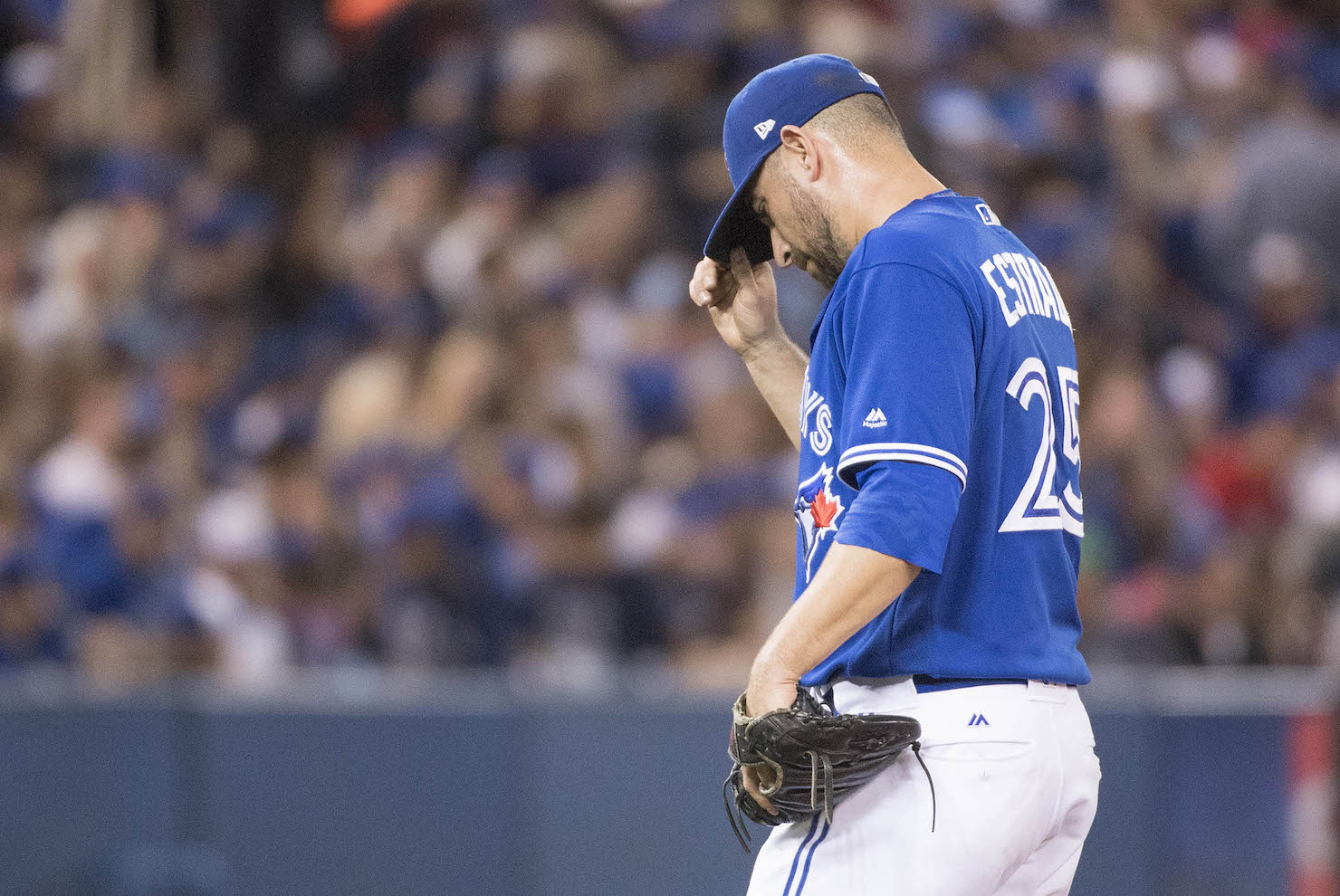 Estrada gets back to starting point with Toronto Blue Jays