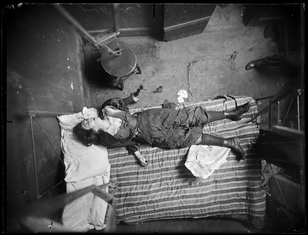 Fotos de escenas de asesinatos de Nueva York en 1910 - VICE
