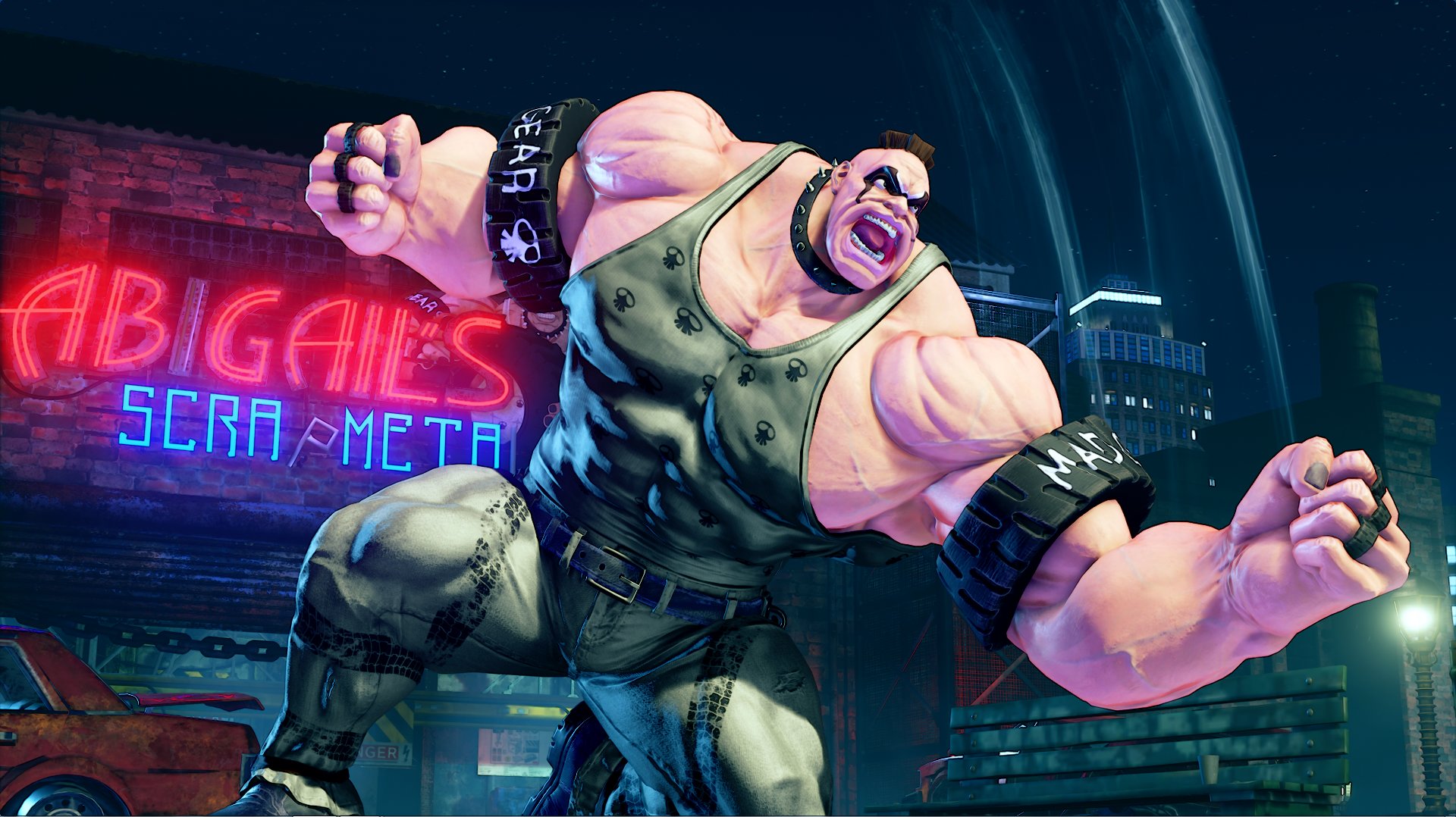 Street Fighter 5's next DLC character is Abigail from Final Fight