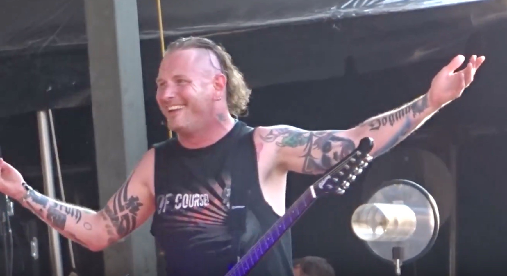 Fuck Nickelback Sprechchor Bei Konzert Slipknot Sanger Feiert Seine Fans Ab