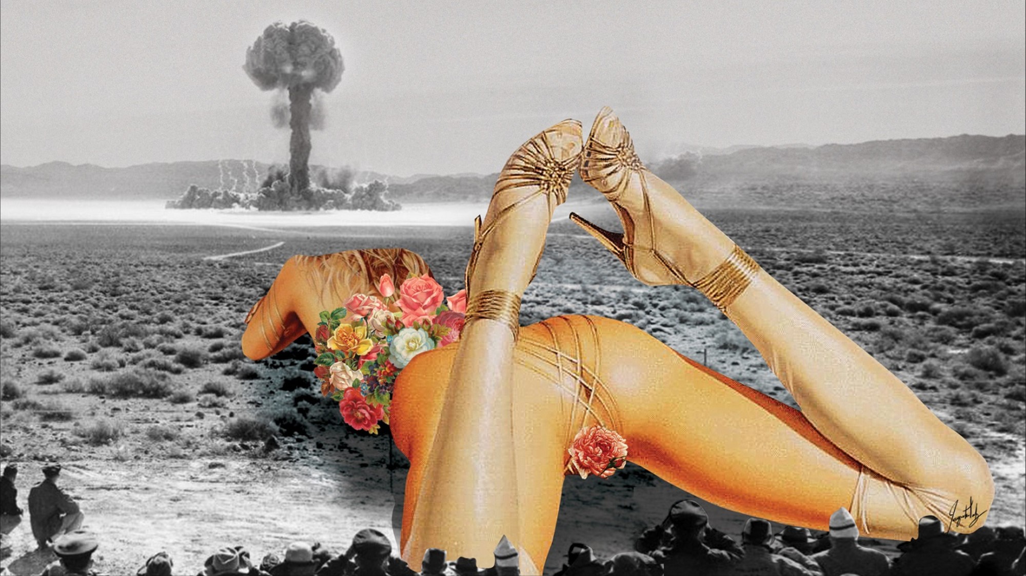 2000px x 1124px - NSFW] Raunchy Collages Merge Politics and Porn - VICE