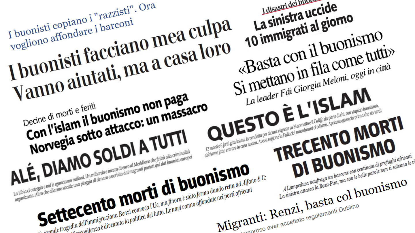 Come 'buonista' è diventato l’insulto preferito degli italiani