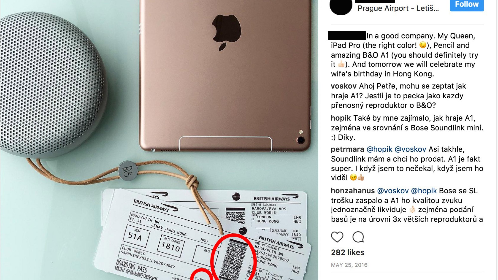 Why You Should Never Post Pictures Of Your Flight Tickets Or Keys