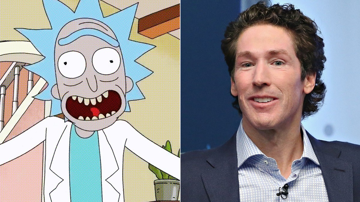 Rick from 'Rick and Morty' Prank Called Joel Osteen's Church