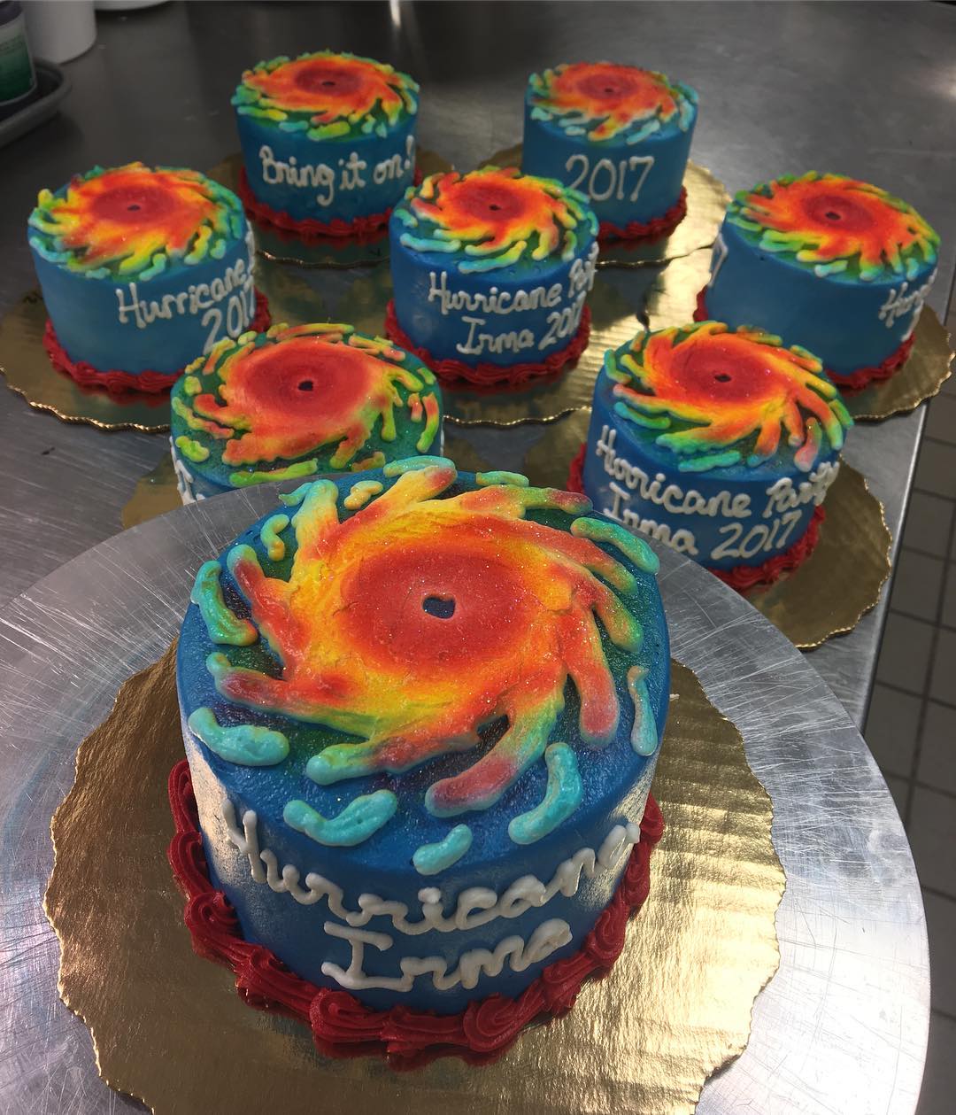 Florida Publix Bakery make cake to ward off Hurricane Irma | Daily Mail  Online