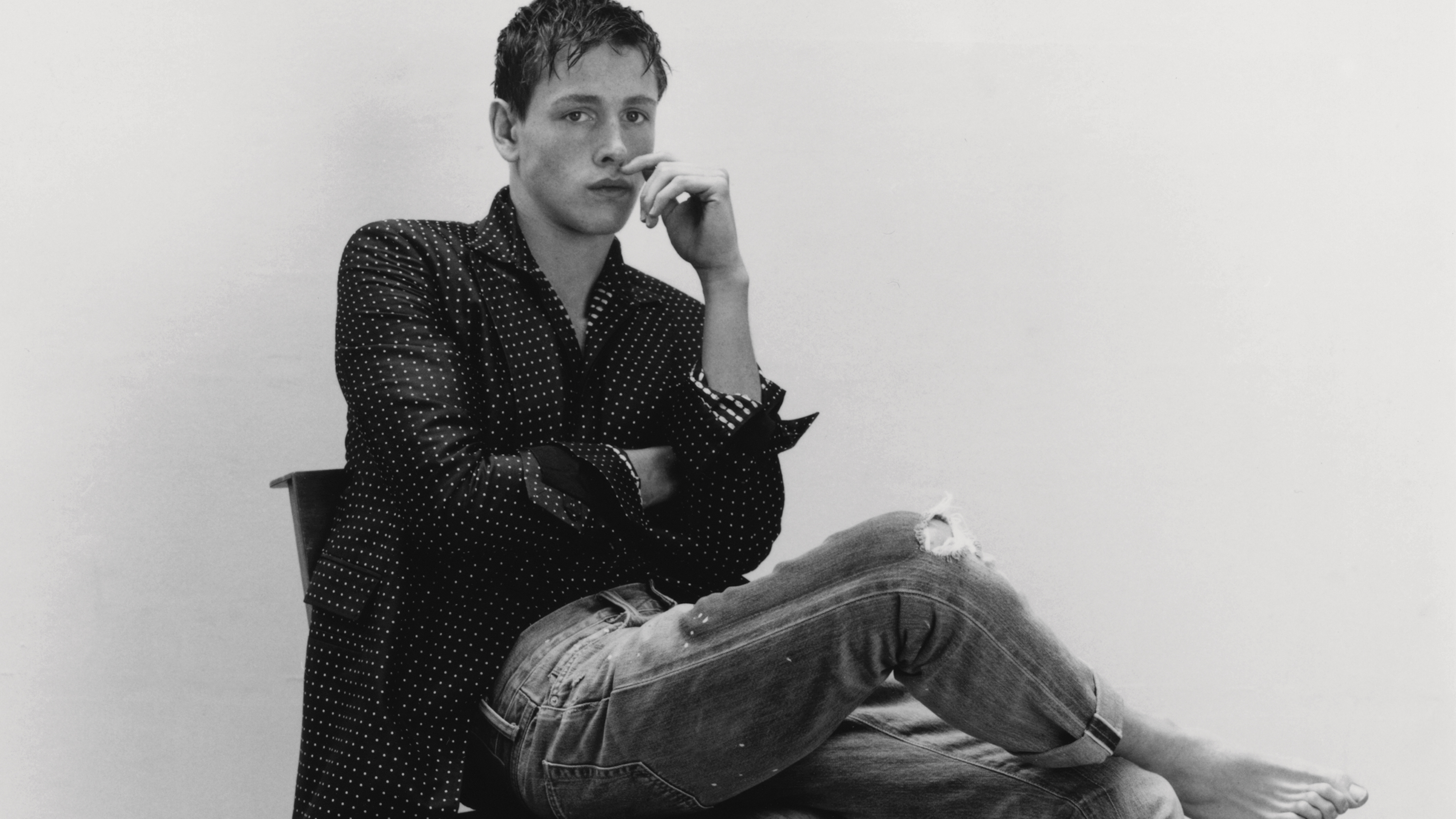 Harris Dickinson, star of Beach Rats, interview pic