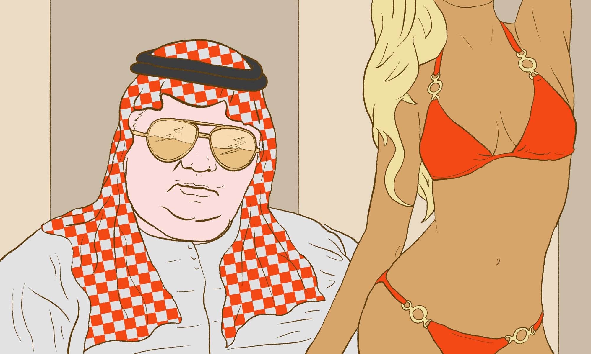 Een interview met een pooier in Dubai die seks verkoopt aan miljardairs