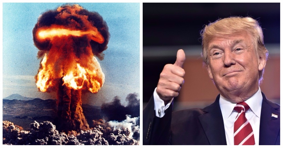 Trump Reportedly Asked For More Nukes Because Of A Powerpoint Graph