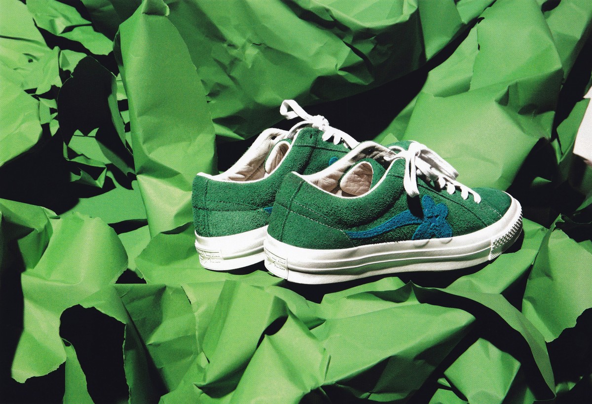 green converse goat