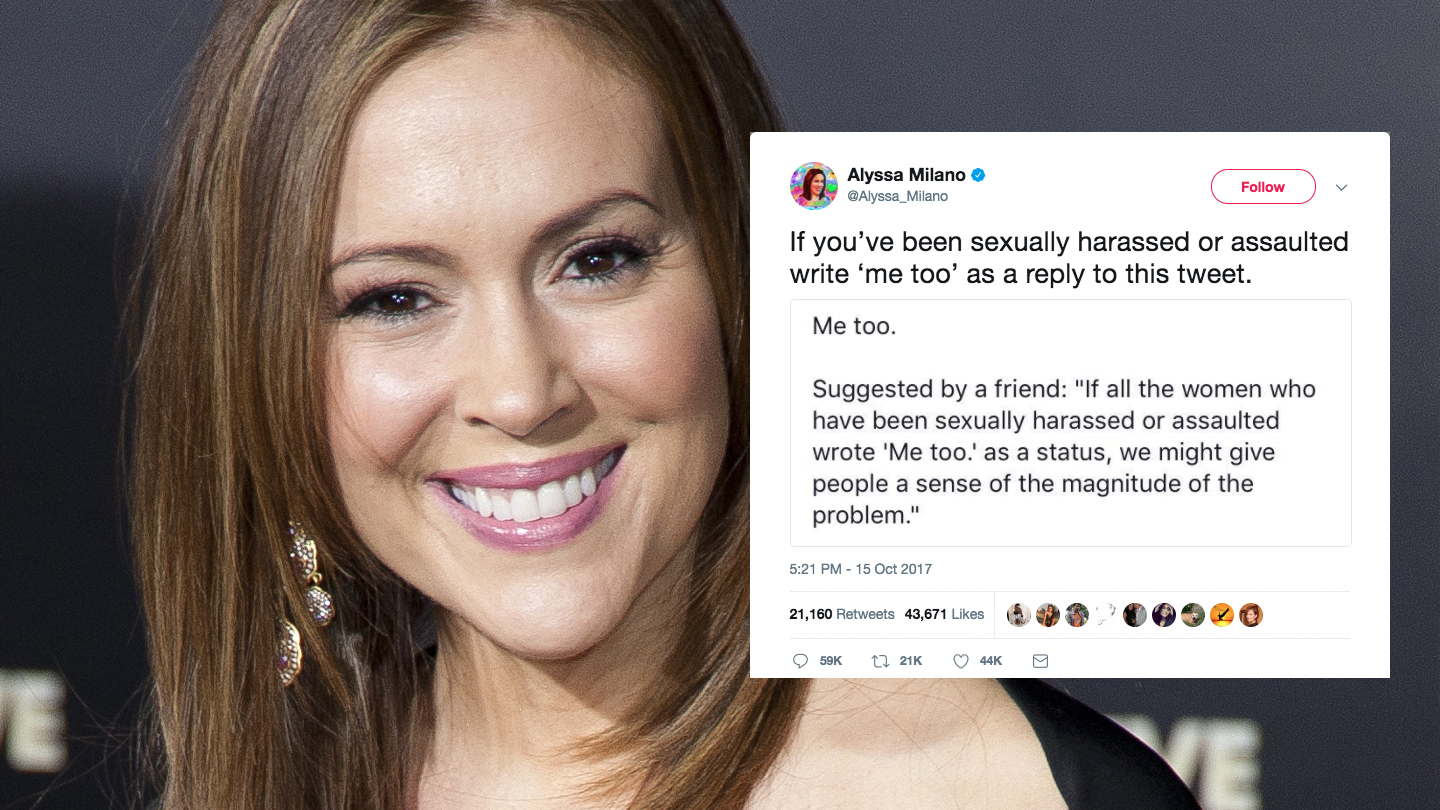 Alyssa Milano Sparks Metoo Social Media Campaign For Sexual Assault Survivors