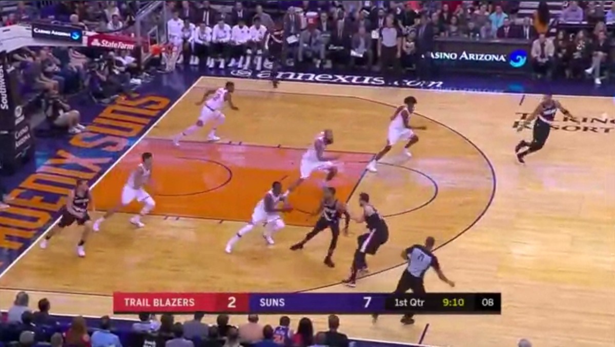 This Phoenix Suns Fast Break Is Better Than Sex Vice