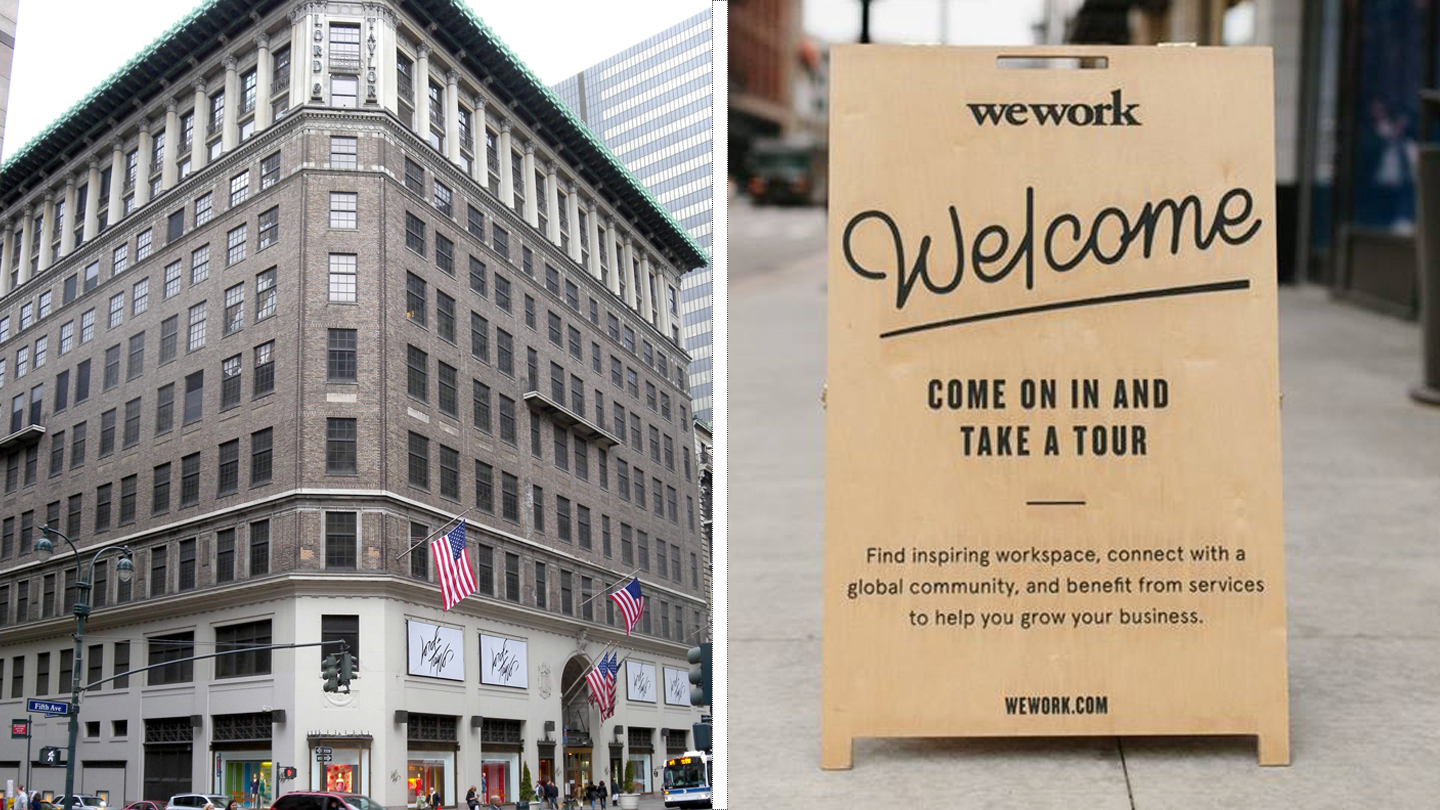 Lord & Taylor to Close Flagship Store After Selling to WeWork