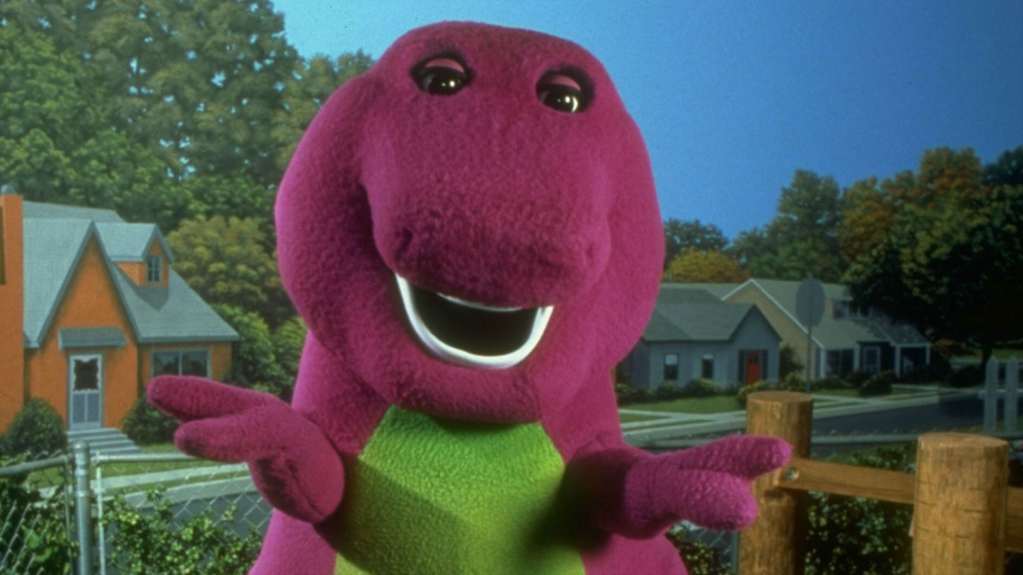 Female Barney Dinosaur Porn - David Joyner, the Guy Who Played Barney the Dinosaur, Now ...