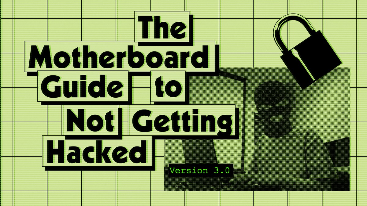The Motherboard Guide to Not Getting Hacked