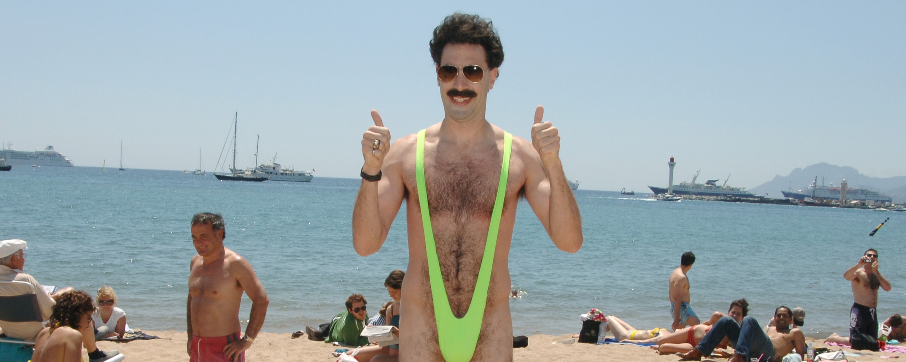 Sacha Baron Cohen Wants to Reimburse Tourists Fined for Wearing Borat's  Mankini