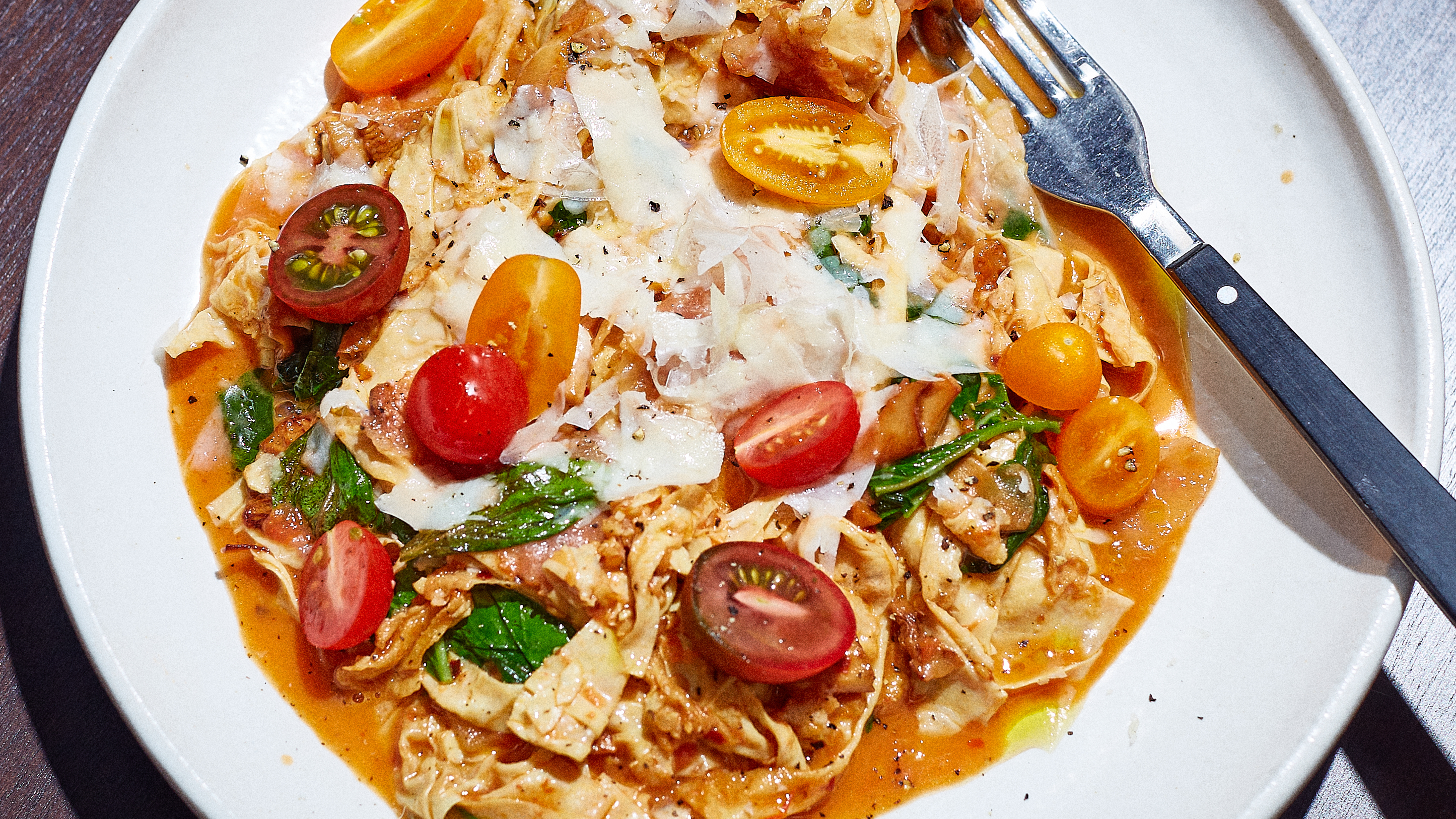 Yuba All'Amatriciana