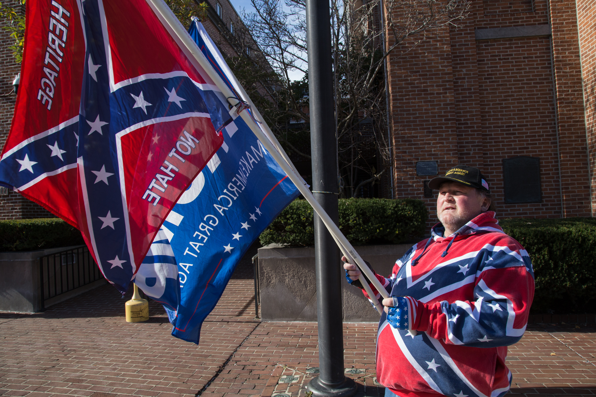 Meet the Guy Who Burns Confederate Flags at NASCAR Races.