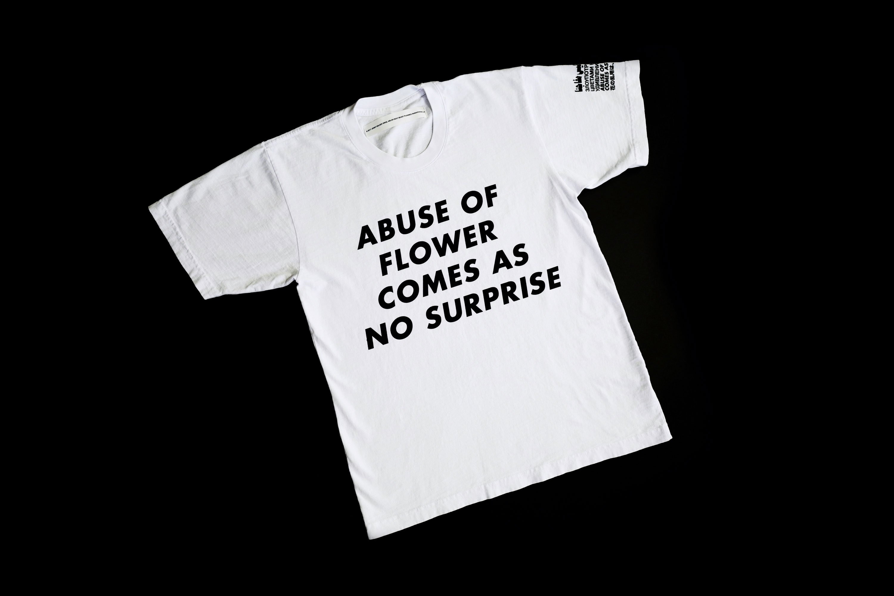 VIRGIL ABLOH X JENNY HOLZER-2017 NWT Planned Parenthood T-Shirt, Size- –  MARTINI CONSIGNMENT