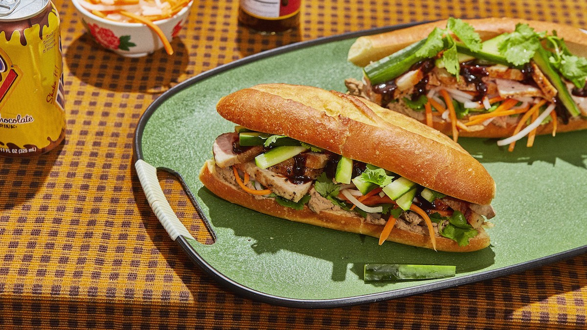 Pork Banh Mi with Chicken Liver Paté Recipe MUNCHIES
